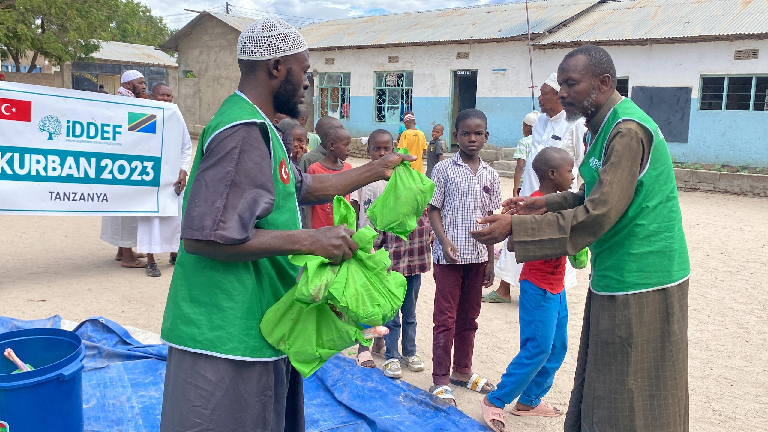 Community support program helping families with essential supplies